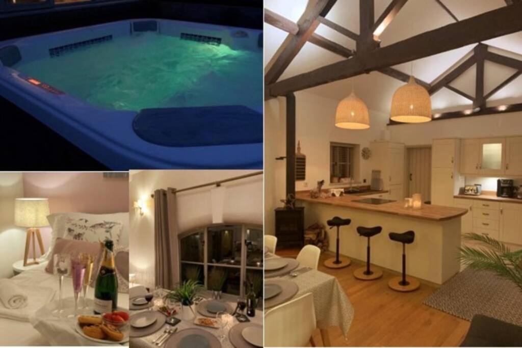 Stunning Barn Private Hot Tub Malvern & Worcester Sleeps 6 Exteriör bild