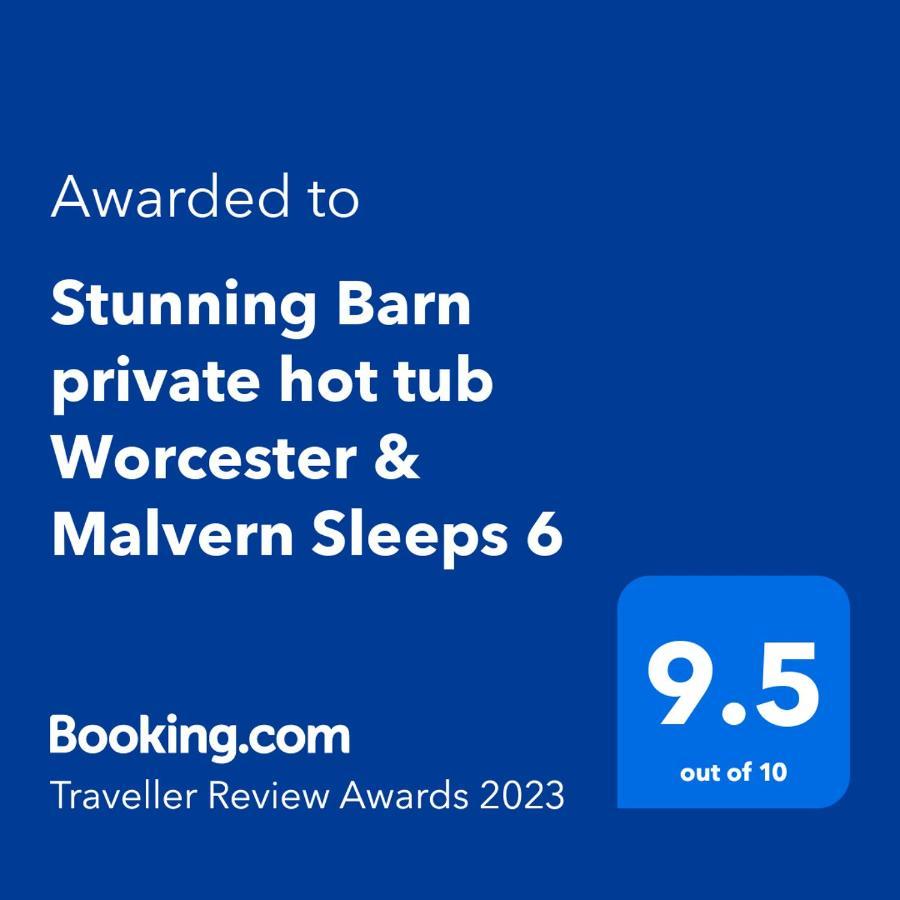 Stunning Barn Private Hot Tub Malvern & Worcester Sleeps 6 Exteriör bild